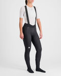 SPORTFUL pantalones largos con tirantes - BODYFIT PRO W - negro