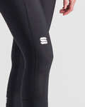 SPORTFUL pantalones largos con tirantes - BODYFIT PRO W - negro