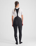 SPORTFUL pantalones largos con tirantes - BODYFIT PRO - negro