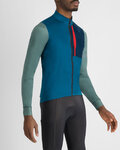 SPORTFUL maillot de invierno de manga larga - SUPERGIARA THERMAL - azul/verde