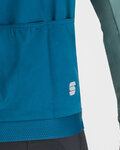 SPORTFUL maillot de invierno de manga larga - SUPERGIARA THERMAL - azul/verde