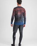 SPORTFUL camiseta de manga larga - FLOW GIARA - granate/azul
