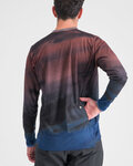 SPORTFUL camiseta de manga larga - FLOW GIARA - granate/azul