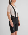 SPORTFUL pantalones cortos de tirantes - SRK W - negro