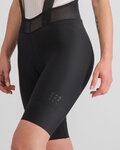SPORTFUL pantalones cortos de tirantes - SRK W - negro