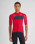 SPORTFUL jersey de manga corta - BREAKOUT SUPERGIARA - rojo/negro