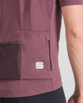 SPORTFUL jersey de manga corta - GIARA - púrpura