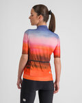 SPORTFUL jersey de manga corta - FLOW SUPERGIARA - rojo/azul