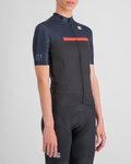 SPORTFUL jersey de manga corta - PISTA - azul/negro