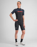 SPORTFUL jersey de manga corta - PISTA - azul/negro