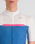 SPORTFUL jersey de manga corta - PISTA - blanco/azul