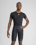 SPORTFUL pantalones cortos de tirantes - FIANDRE - negro
