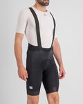 SPORTFUL pantalones cortos de tirantes - FIANDRE - negro