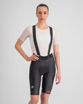SPORTFUL pantalones cortos de tirantes - FIANDRE W - negro