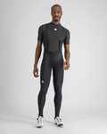 SPORTFUL pantalones largos con tirantes - FIANDRE - negro