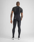 SPORTFUL pantalones largos con tirantes - FIANDRE - negro