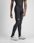 SPORTFUL pantalones largos con tirantes - FIANDRE - negro
