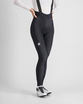 SPORTFUL pantalones largos con tirantes - FIANDRE W - negro