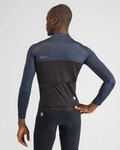 SPORTFUL maillot de invierno de manga larga - PISTA THERMAL - negro/azul