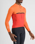 SPORTFUL maillot de invierno de manga larga - PISTA THERMAL - rojo/naranja