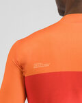 SPORTFUL maillot de invierno de manga larga - PISTA THERMAL - rojo/naranja