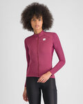 SPORTFUL maillot de invierno de manga larga - SRK THERMAL W - púrpura
