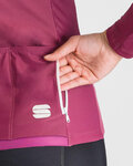 SPORTFUL maillot de invierno de manga larga - SRK THERMAL W - púrpura