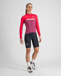 SPORTFUL maillot de invierno de manga larga - PISTA THERMAL W - rosa