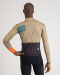SPORTFUL maillot de invierno de manga larga - BREAKOUT SUPERGIARA THERMAL - verde/azul/naranja