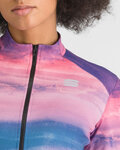 SPORTFUL maillot de invierno de manga larga - FLOW SUPERGIARA THERMAL W - azul/rosa