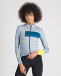 SPORTFUL maillot de invierno de manga larga - BREAKOUT SUPERGIARA THERMAL W - gris/azul