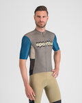 SPORTFUL jersey de manga corta - SUPERGIARA LOGO - azul/gris