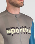 SPORTFUL jersey de manga corta - SUPERGIARA LOGO - azul/gris