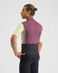 SPORTFUL jersey de manga corta - SUPERGIARA LOGO - granate/amarillo