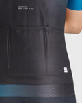 SPORTFUL jersey de manga corta - LIGHT W - azul/negro
