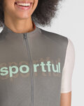 SPORTFUL jersey de manga corta - SUPERGIARA LOGO W - gris/rosa