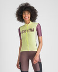 SPORTFUL jersey de manga corta - SUPERGIARA LOGO W - amarillo/granate