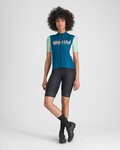 SPORTFUL jersey de manga corta - SUPERGIARA LOGO W - azul/verde