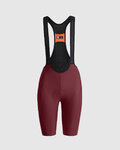 SPORTFUL pantalones cortos de tirantes - COLORFUL PULSE W - rojo