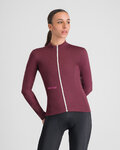SPORTFUL maillot de invierno de manga larga - CLASSIC THERMAL W - granate
