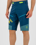 KARPOS pantalones cortos sin tirantes - RAPID BAGGY - azul/verde