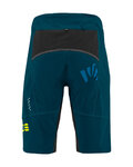 KARPOS pantalones cortos sin tirantes - BALLISTIC EVO - azul/verde