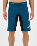 KARPOS pantalones cortos sin tirantes - BALLISTIC EVO - azul/verde