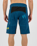 KARPOS pantalones cortos sin tirantes - BALLISTIC EVO - azul/verde