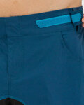 KARPOS pantalones cortos sin tirantes - BALLISTIC EVO - azul/verde