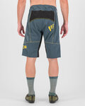 KARPOS pantalones cortos sin tirantes - BALLISTIC EVO - azul/gris