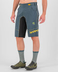 KARPOS pantalones cortos sin tirantes - BALLISTIC EVO - azul/gris