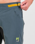 KARPOS pantalones cortos sin tirantes - BALLISTIC EVO - azul/gris