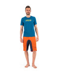 KARPOS pantalones cortos sin tirantes - BALLISTIC EVO - naranja
