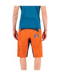 KARPOS pantalones cortos sin tirantes - BALLISTIC EVO - naranja